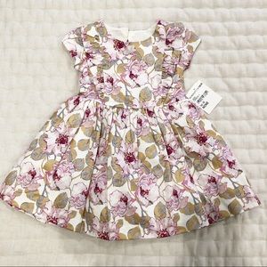 NWT Janie and Jack Floral Dress - 6-12 Months